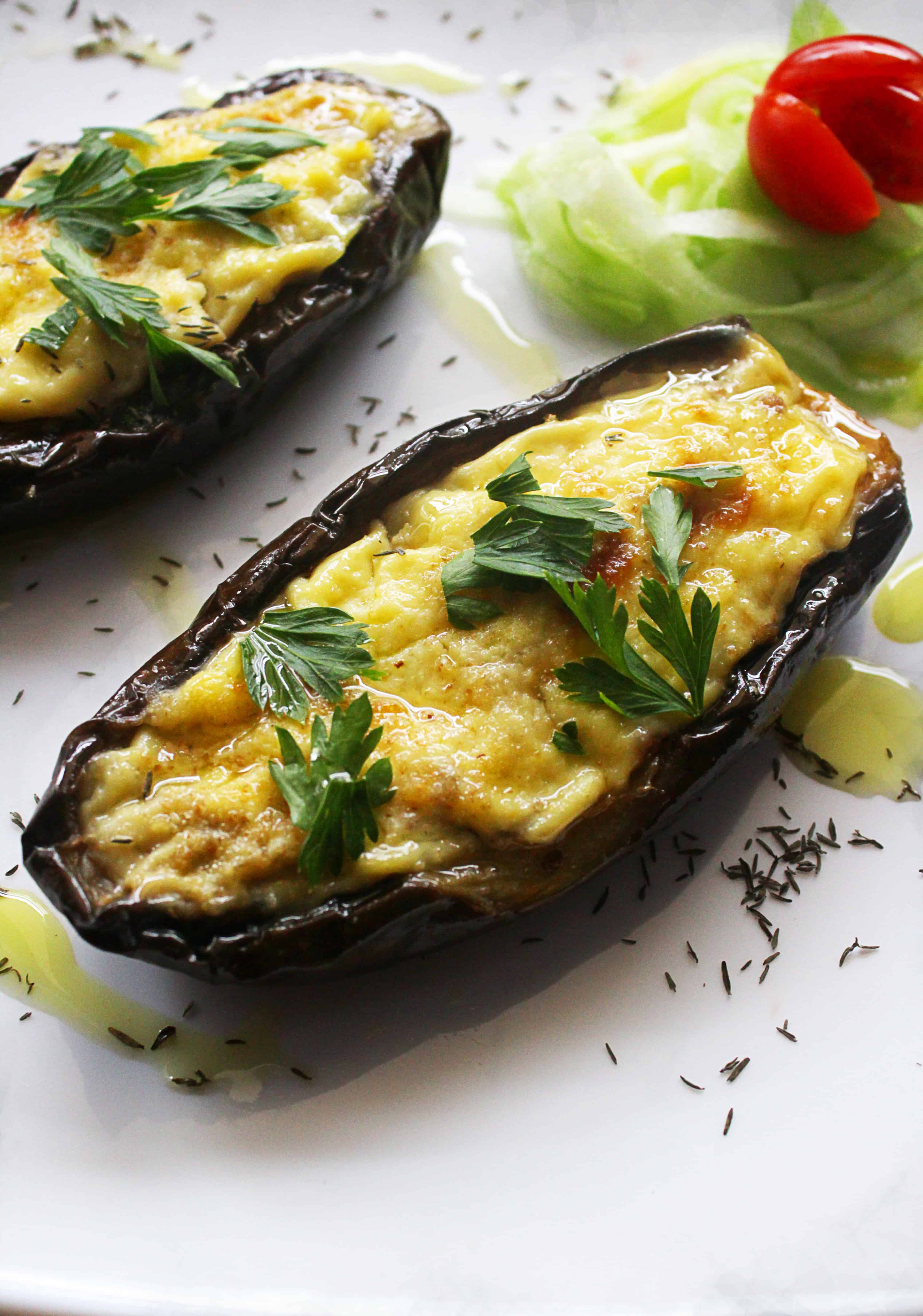 GREEK STUFFED EGGPLANT PAPOUTSAKIA 30 Days Of Greek Food
